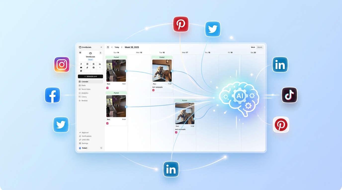 How to Automate Social Media with AI (Step-by-Step)