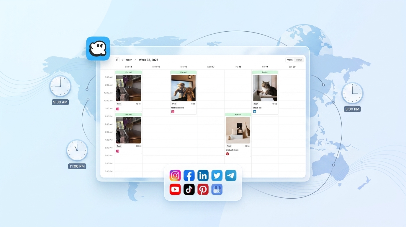 Schedule Social Media Posts Across Time Zones (2026)