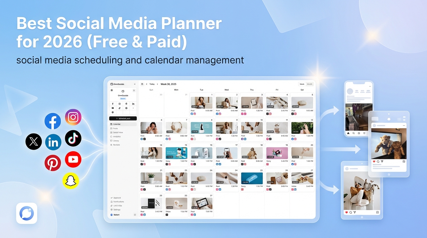 Best Social Media Planner for 2026 (Free & Paid)